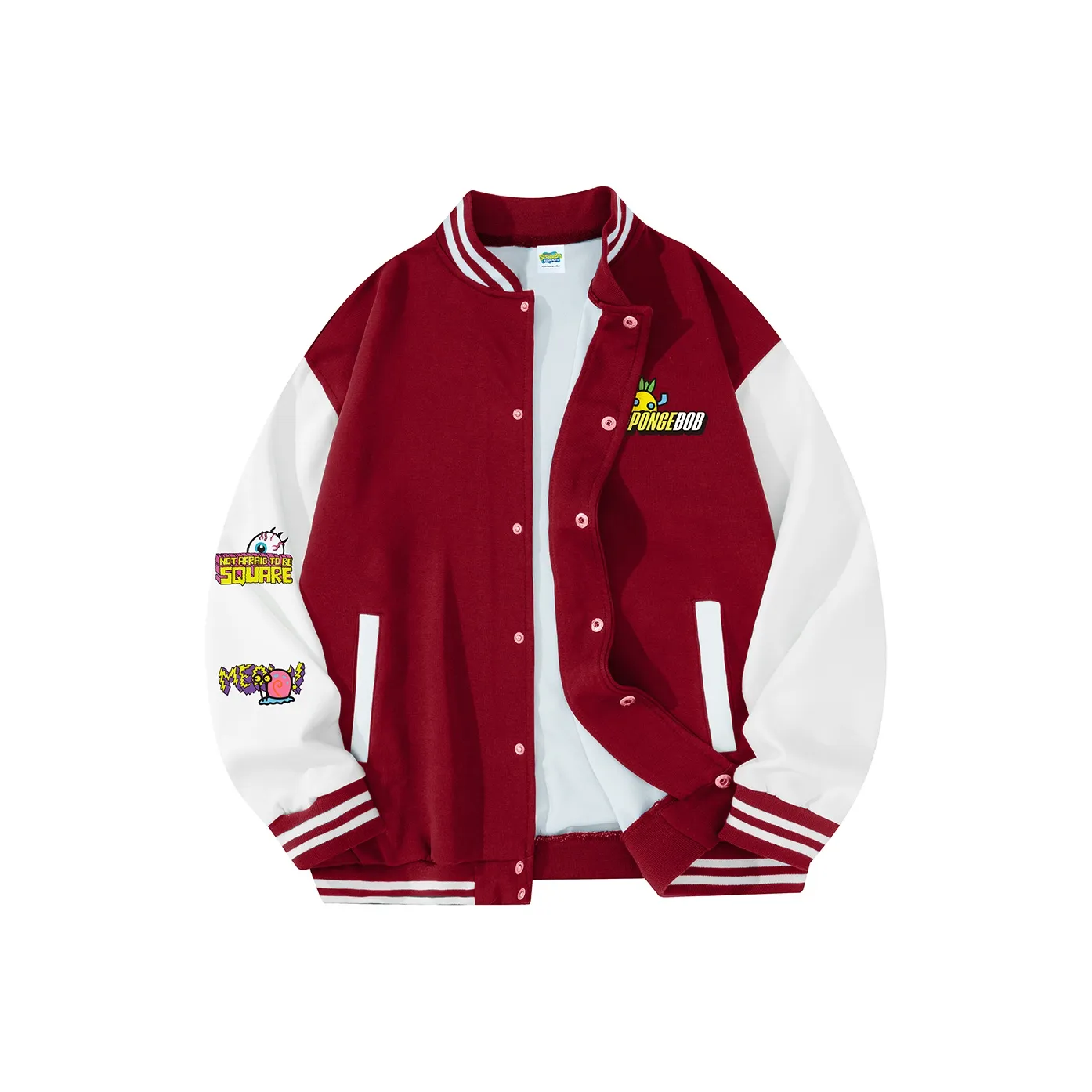 SPONGEBOB SQUAREPANTS Бейсбольная куртка Унисекс