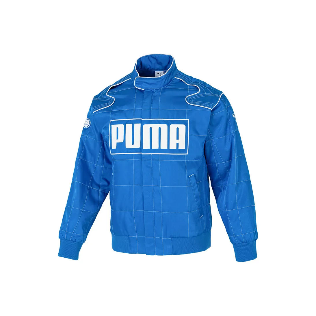PUMA SS25 Хлопковый пуховик Унисекс Синий