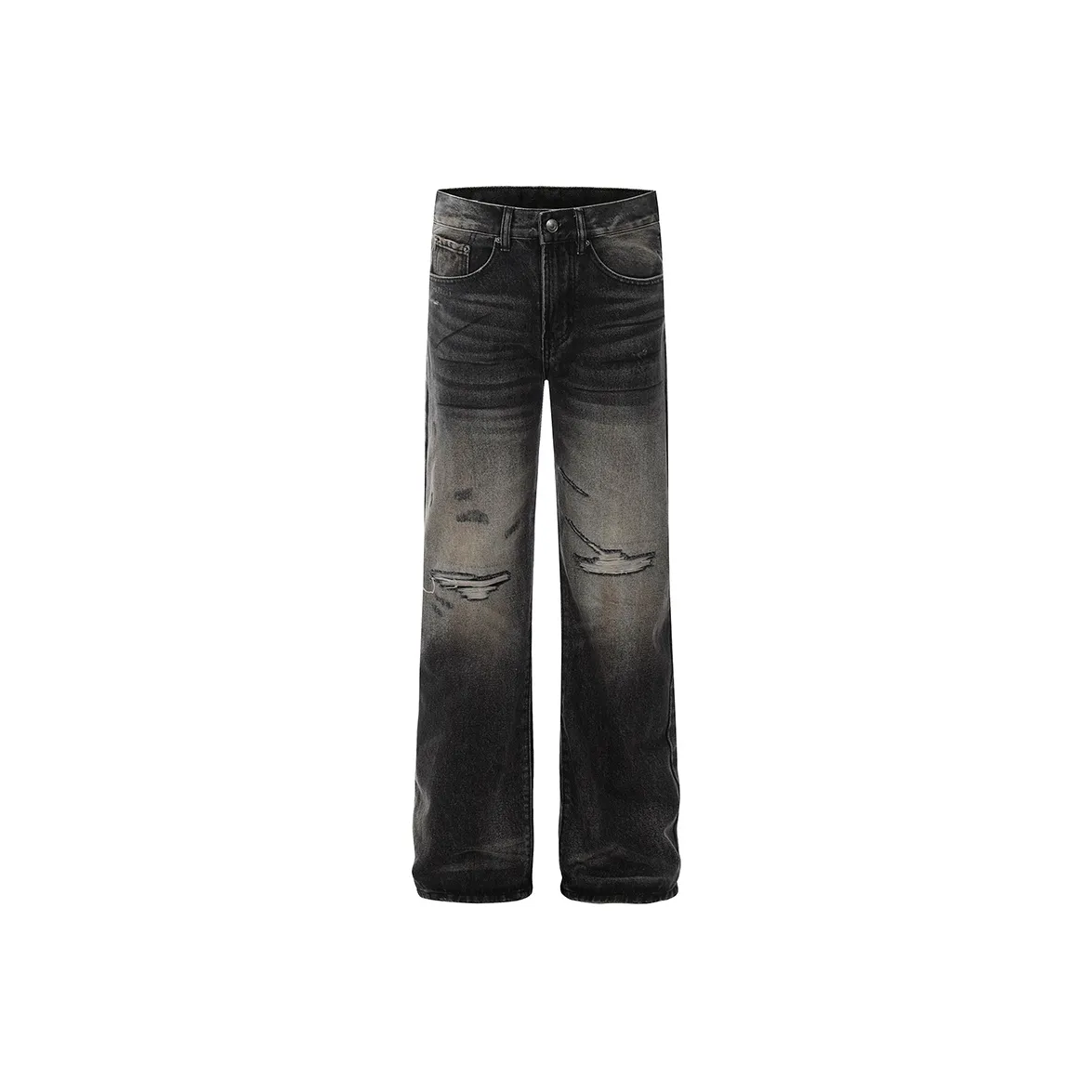 COOLALPACA Loose Fit Straight Fit Bootcut Jeans Unisex