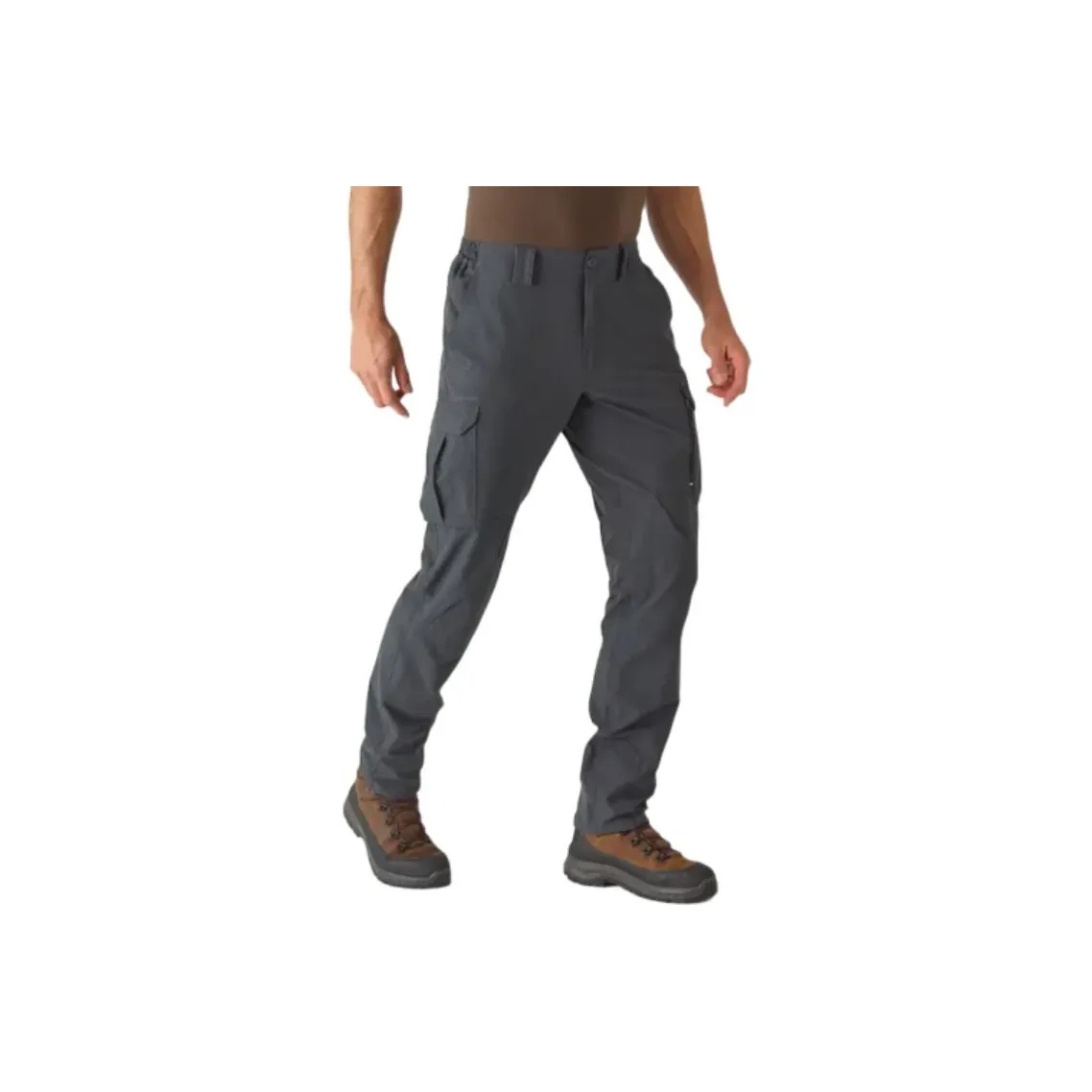 DECATHLON SOLOGNAC Cargo Pants Men Carbon Gray