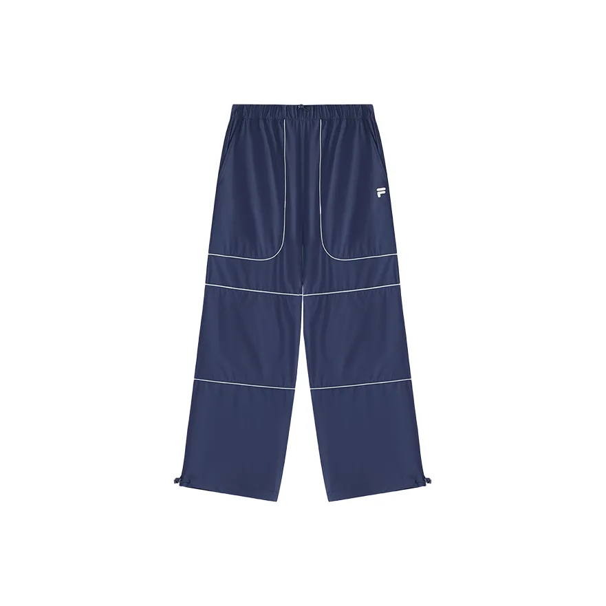 FILA FUSION LIFE Повседневные брюки Мужские Ink Rain Синий