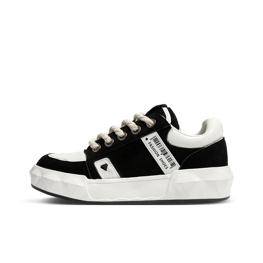 Gai Renpu Slip Resistant, Abrasion Resistant, Breathable Low Top Skateboard Shoes Unisex