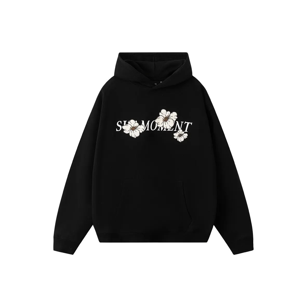 Suamoment Толстовка Весенний Осенний Американский Модный Бренд Свободный крой Повседневная Толстовка Унисекс