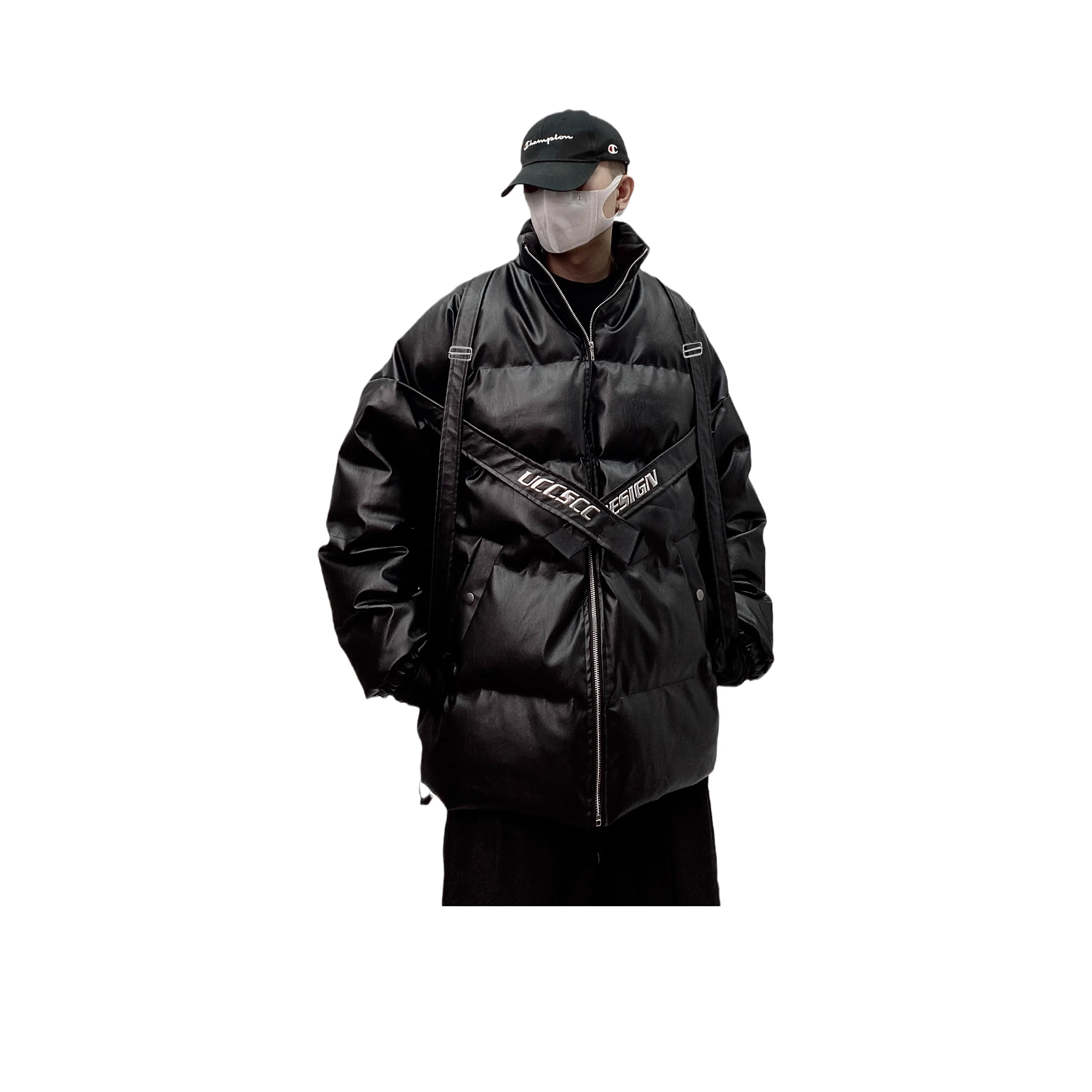 UUCSCC Пуховик Мужской Черный