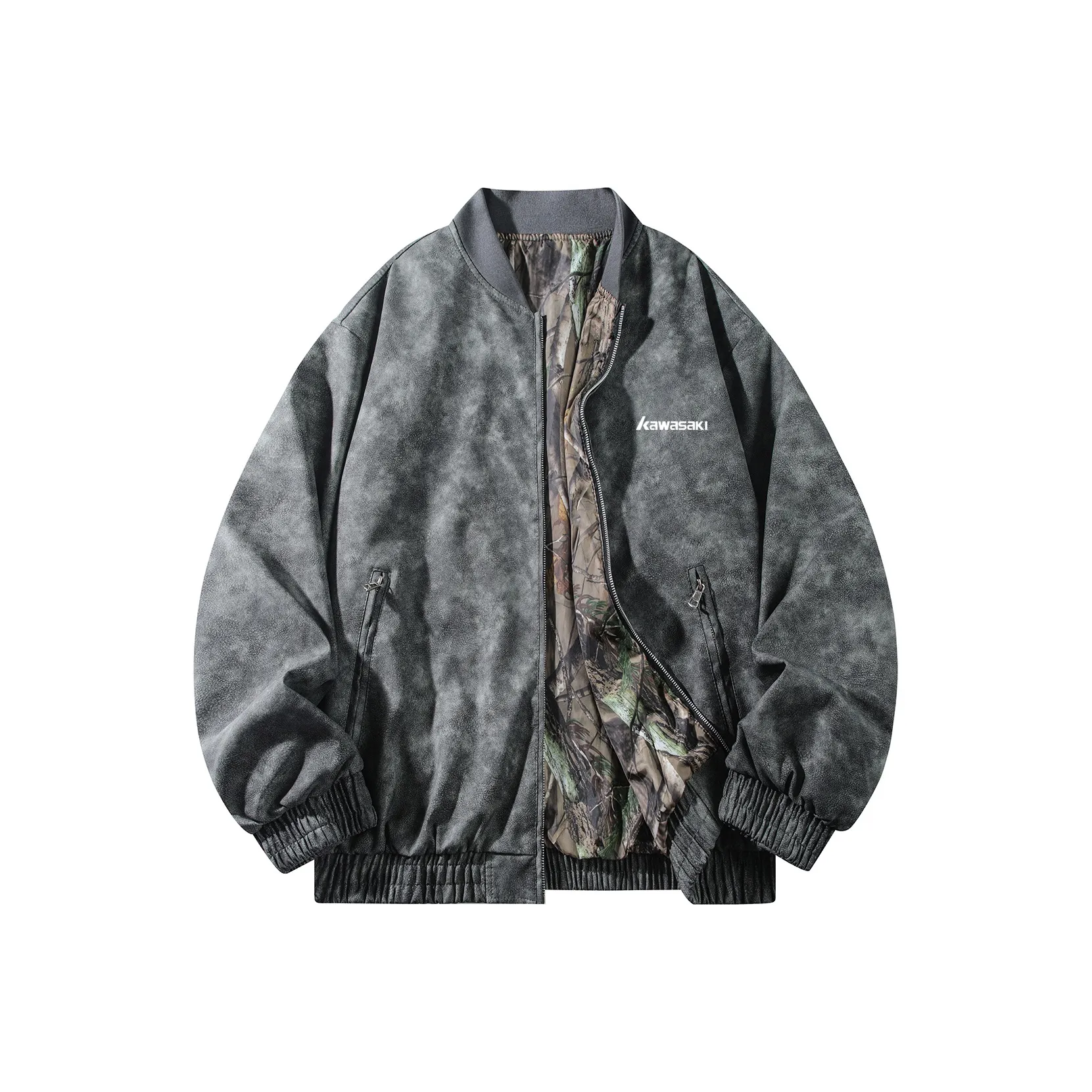 Кавасаки Унисекс Кожаные Куртки