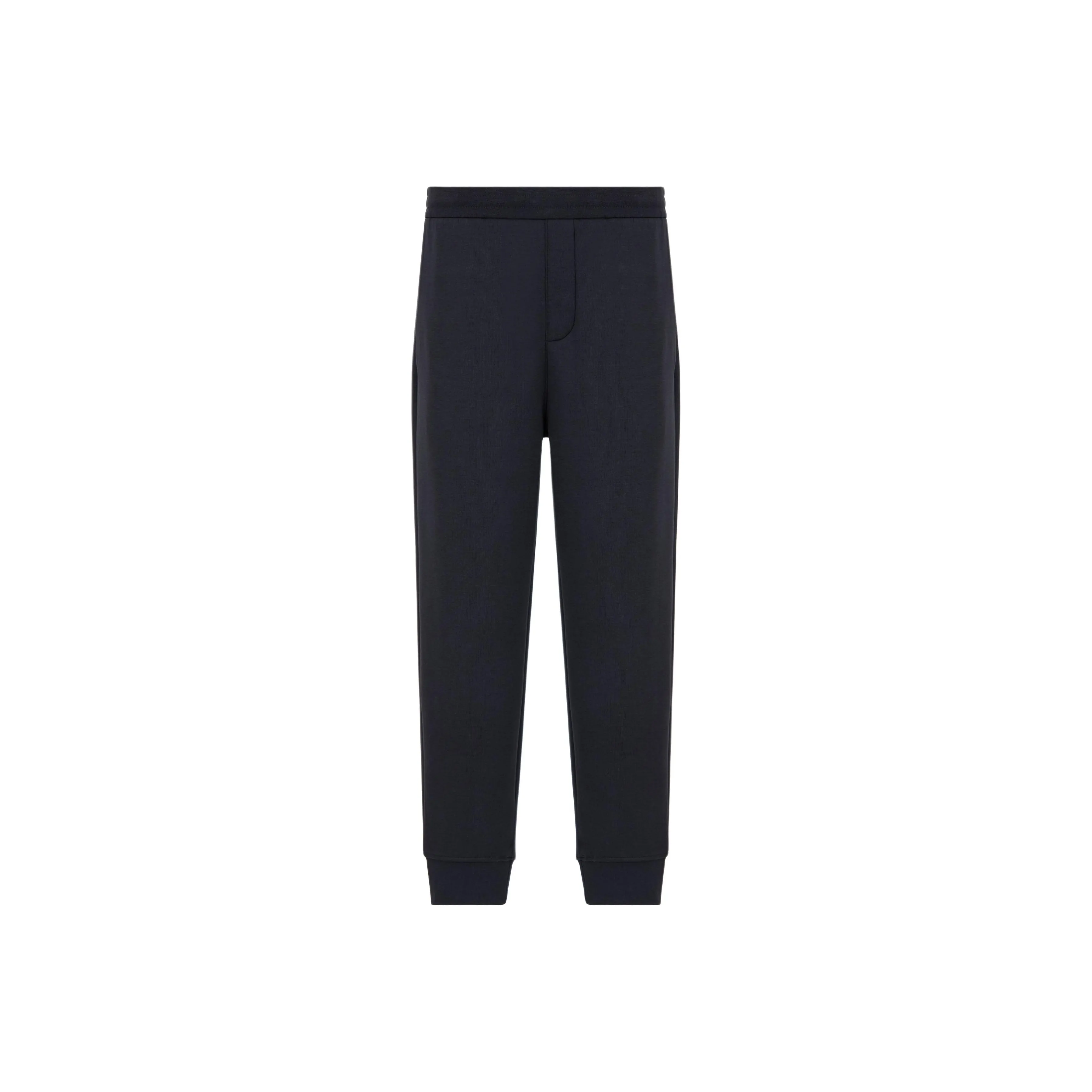 EMPORIO ARMANI Вязаные тренировочные брюки мужские морской синий