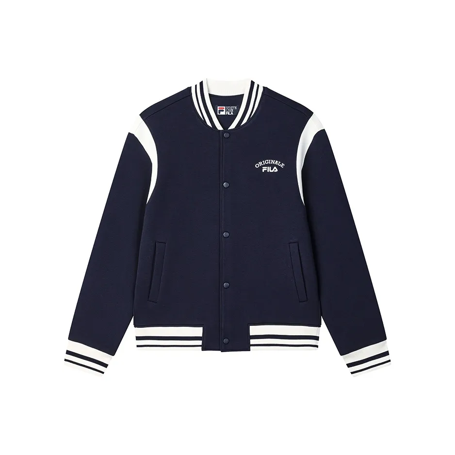 FILA ORIGINALE Бейсбольная куртка Мужская Secret Зеркально-синий