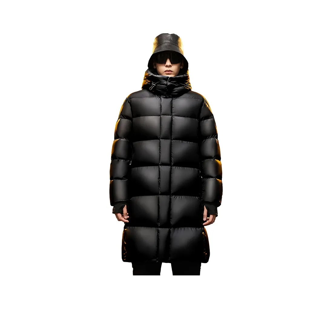 SNOW FLYING Down Jacket Unisex Black