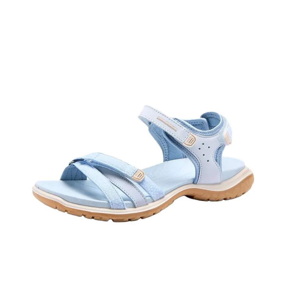 Ecco Трейл Бег Коллекция Пляжные Сандалии Женские Синий