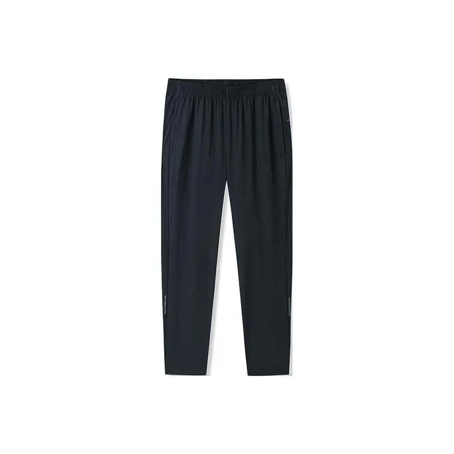 ANTA Running Collection Casual Pants Men's Black
