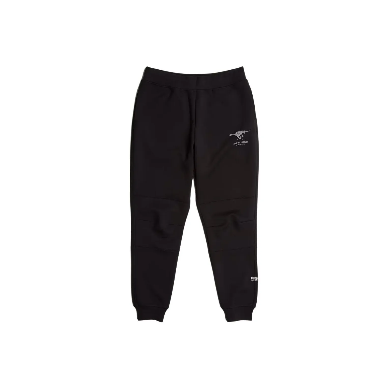 STAR RAW Вязаные Тренировочные Брюки Мужские Черные