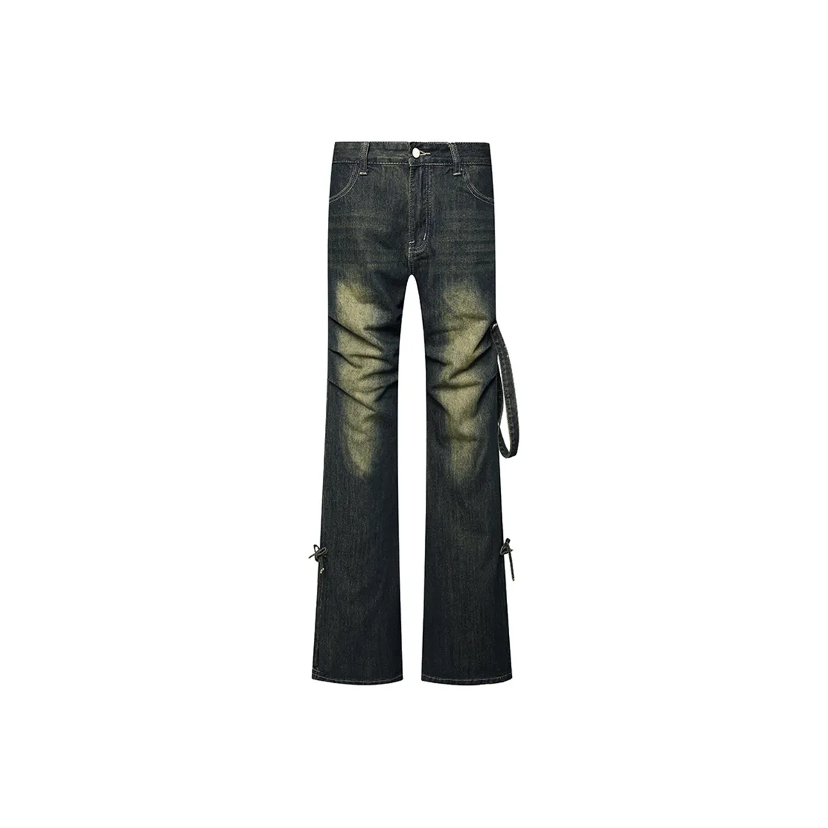 COOLALPACA Vibe Style Loose Fit Bootcut Jeans Unisex