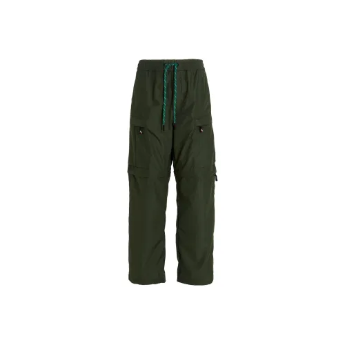 Moncler Grenoble Оливковые Мужские Повседневные Брюки