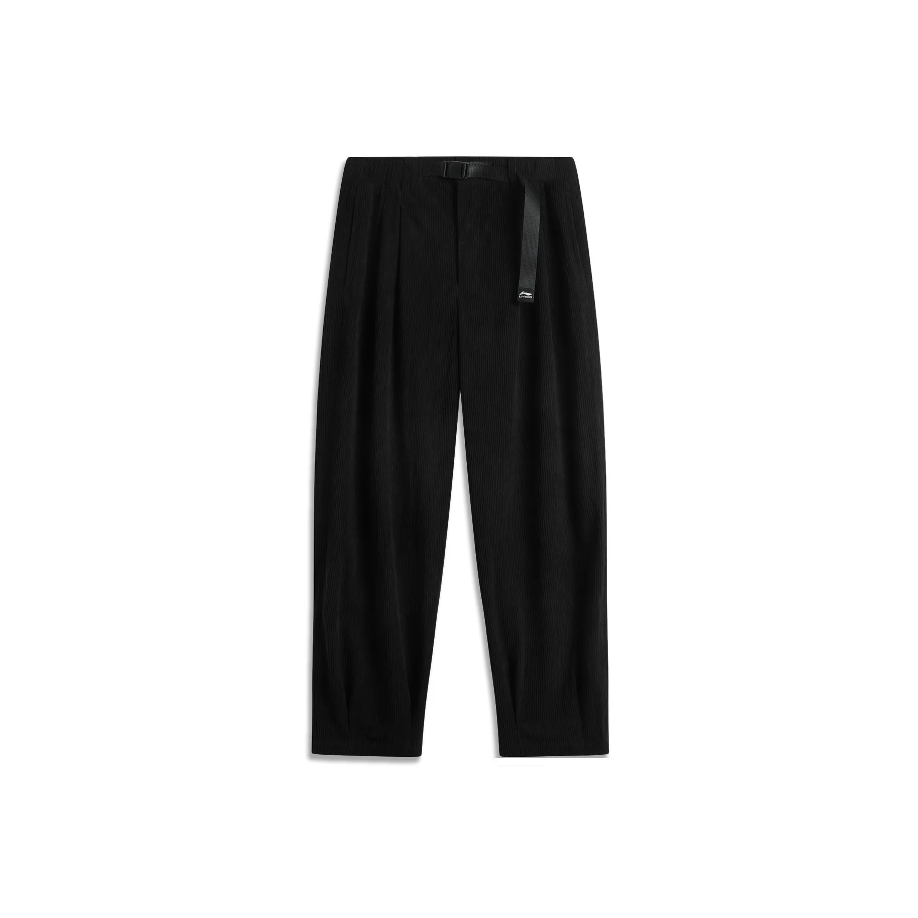 LINING Sports Life Collection Вязаные тренировочные брюки мужские черные