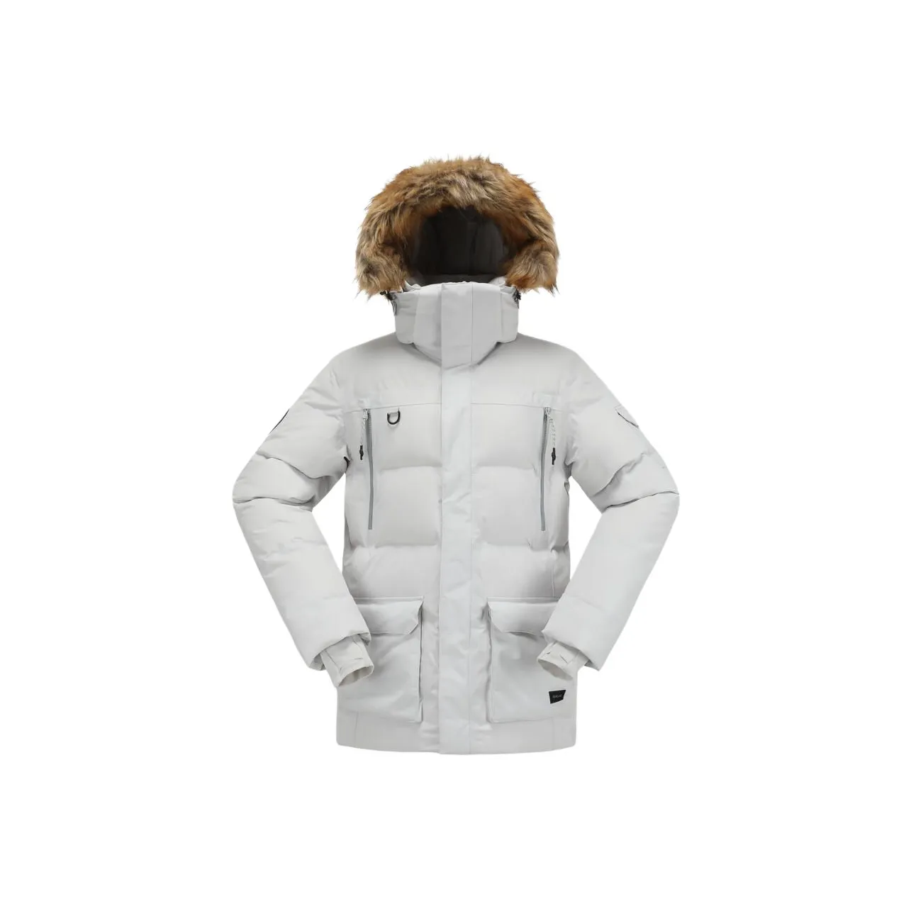 DECATHLON QUECHUA Arctic PARKA Пальто Мужской Каменный Серый