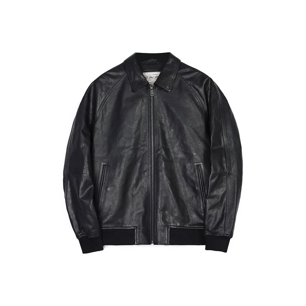 MCS Leather Jackets Men's Black