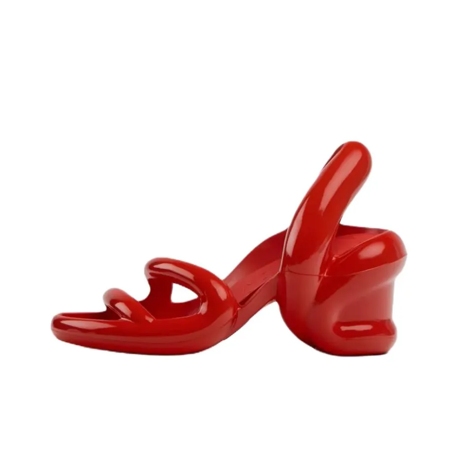 CAMPER Kobarah One Ремень Сандалии 7,6 см Женские Red