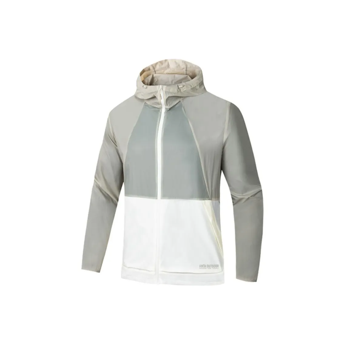ANTA Outdoor Collection Одежда с защитой от солнца Мужская Папирус Белый Перламутровый Серый Нефритовый Серый