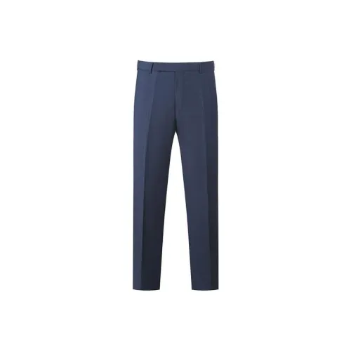 Zzegna Blue Мужские повседневные брюки