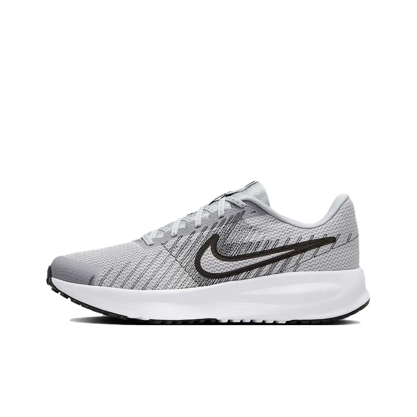 Nike RUN DEFY Амортизация Устойчивый к истиранию Дышащий Низкий Топ Беговые кроссовки Мужские Серый