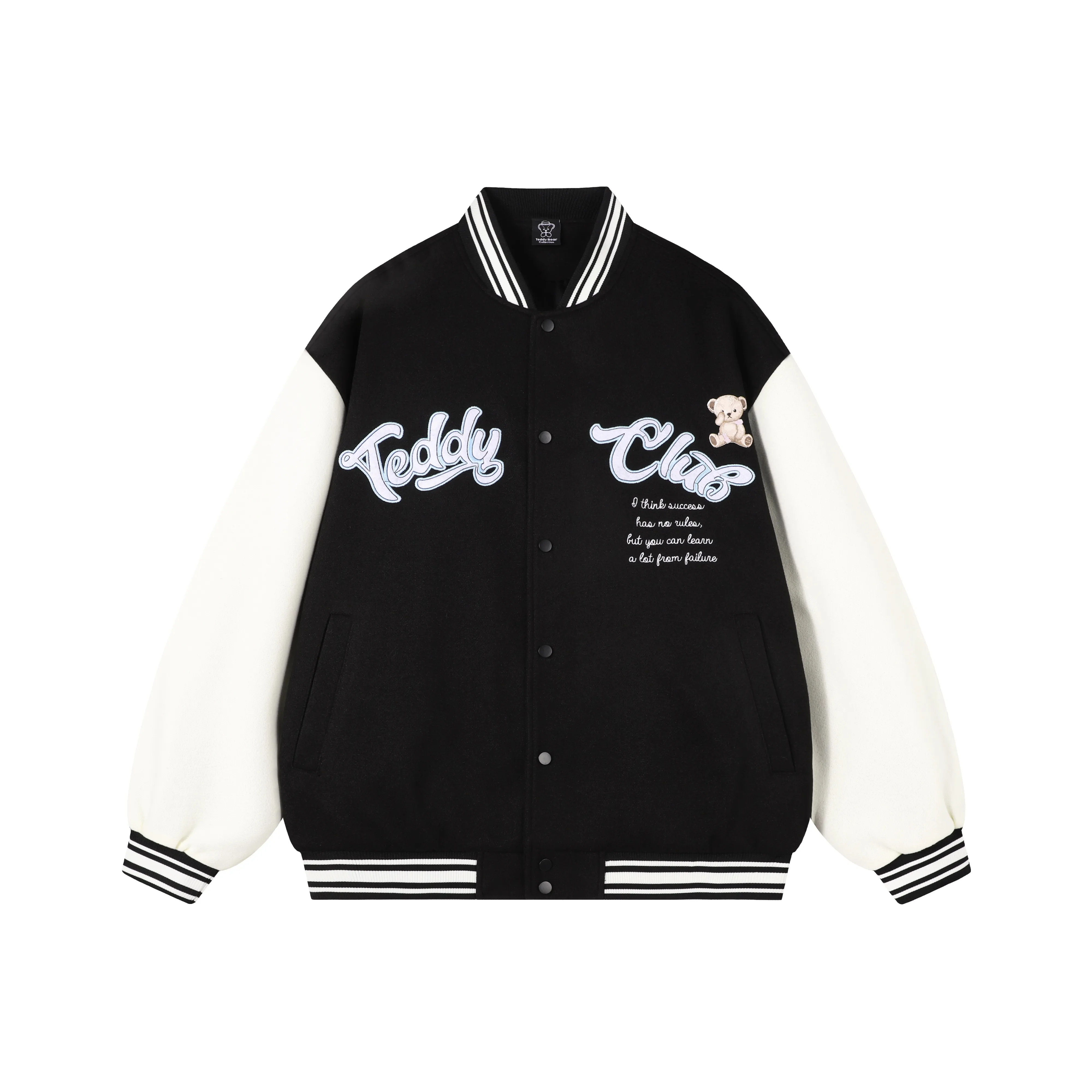 Teddy Bear Collection TeddyClub Series Baseball Jacket Coat Unisex