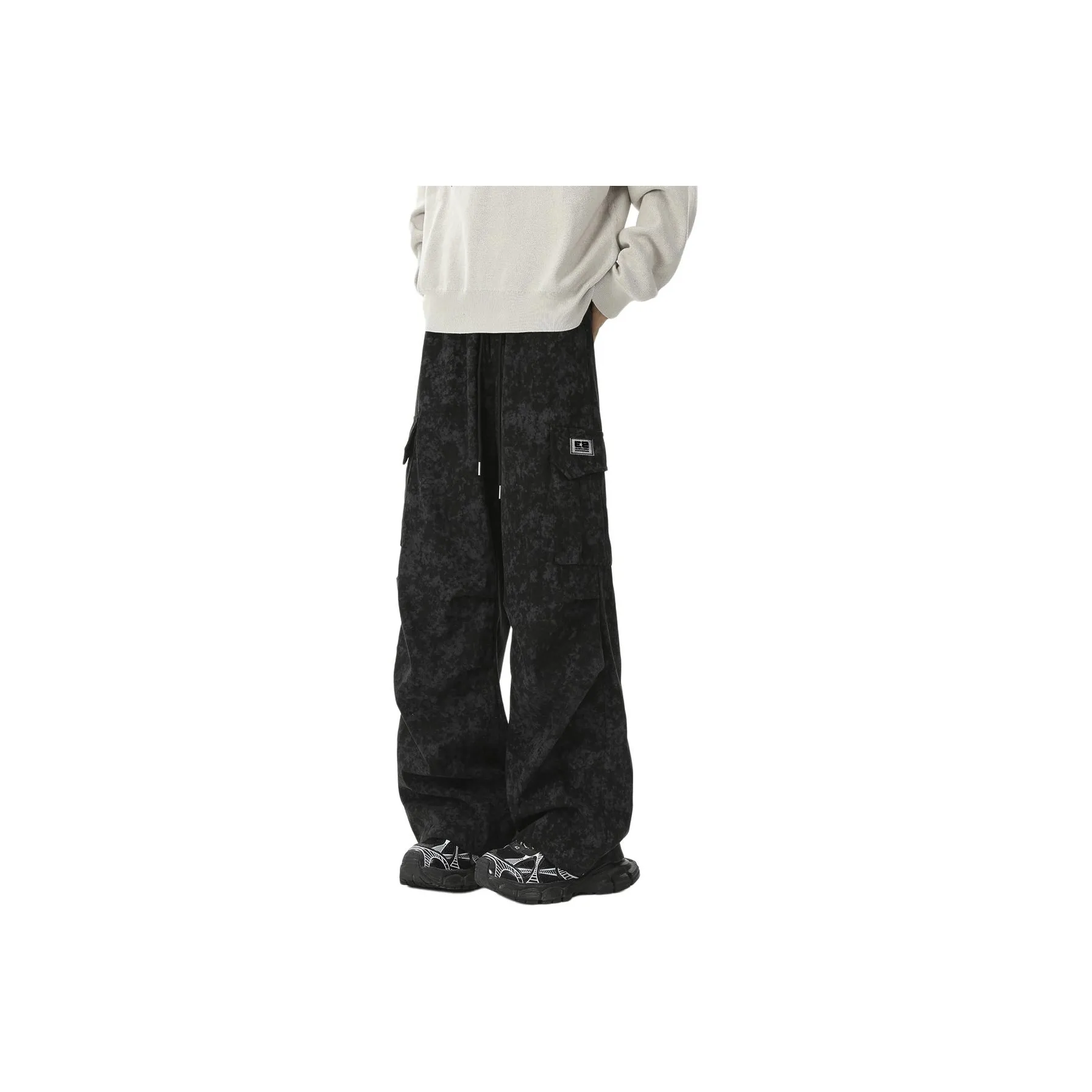 Qnxeey Cargo Pants Unisex