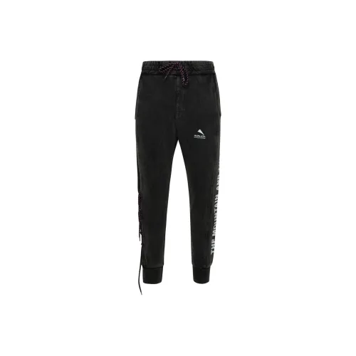 Mauna Key Black Мужские Вязаные Тренировочные Брюки