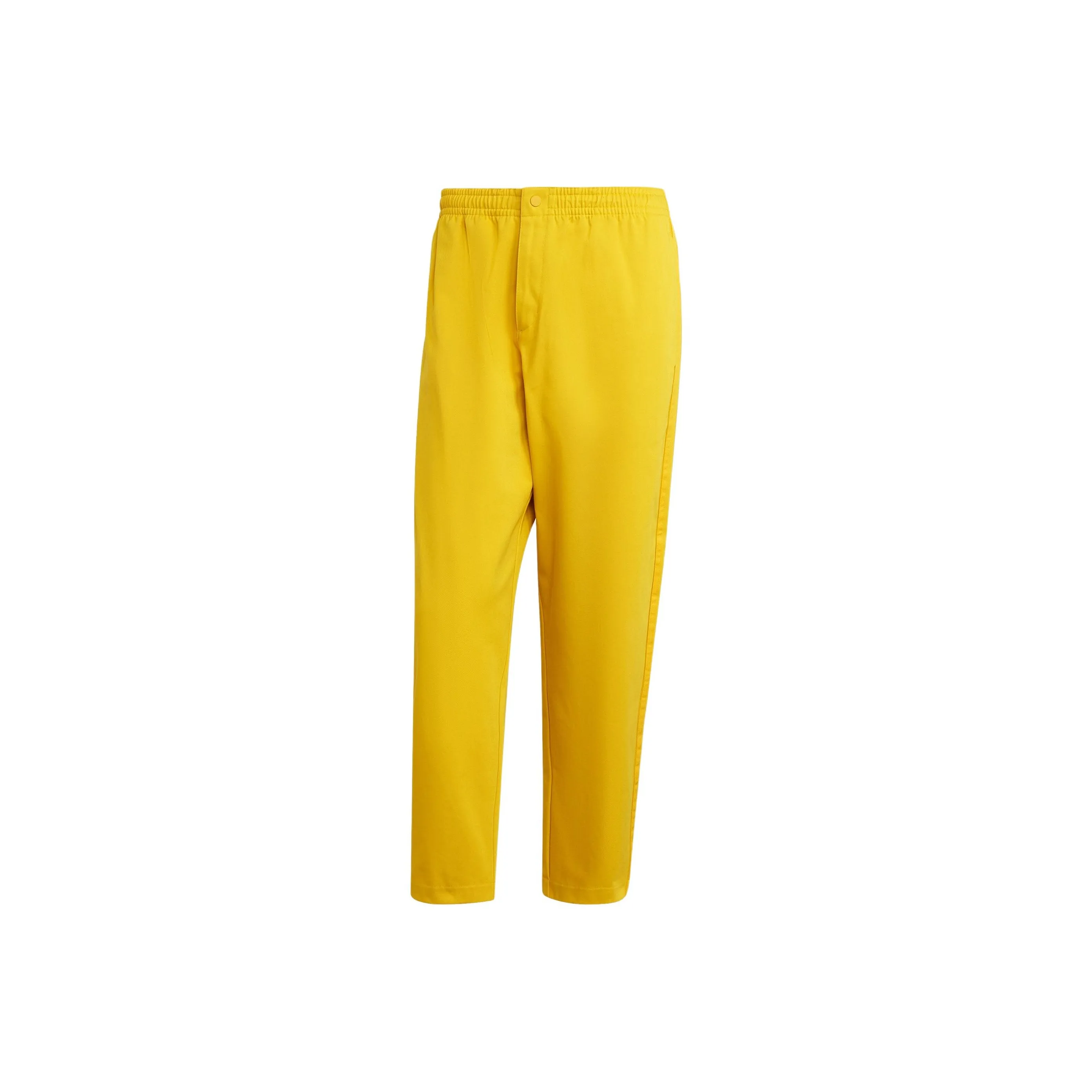 Adidas Originals Adicolor Trefoil TWILL PANTS Knitted Sports Pants Men Yellow