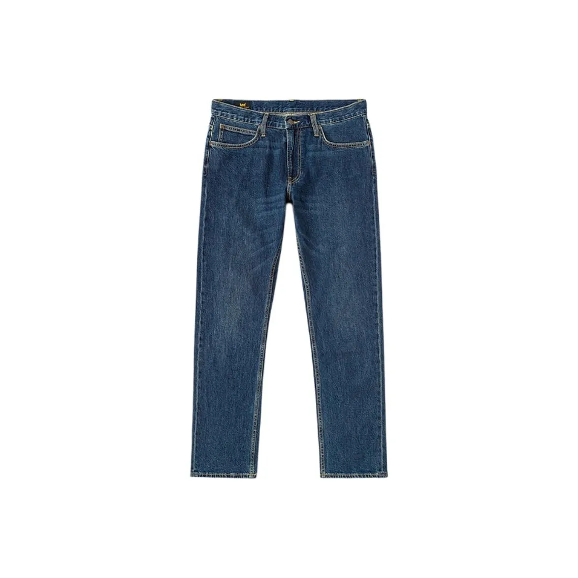 Lee совместный бренд модель Medium Blue Длина брюк 31 Мужские Джинсы