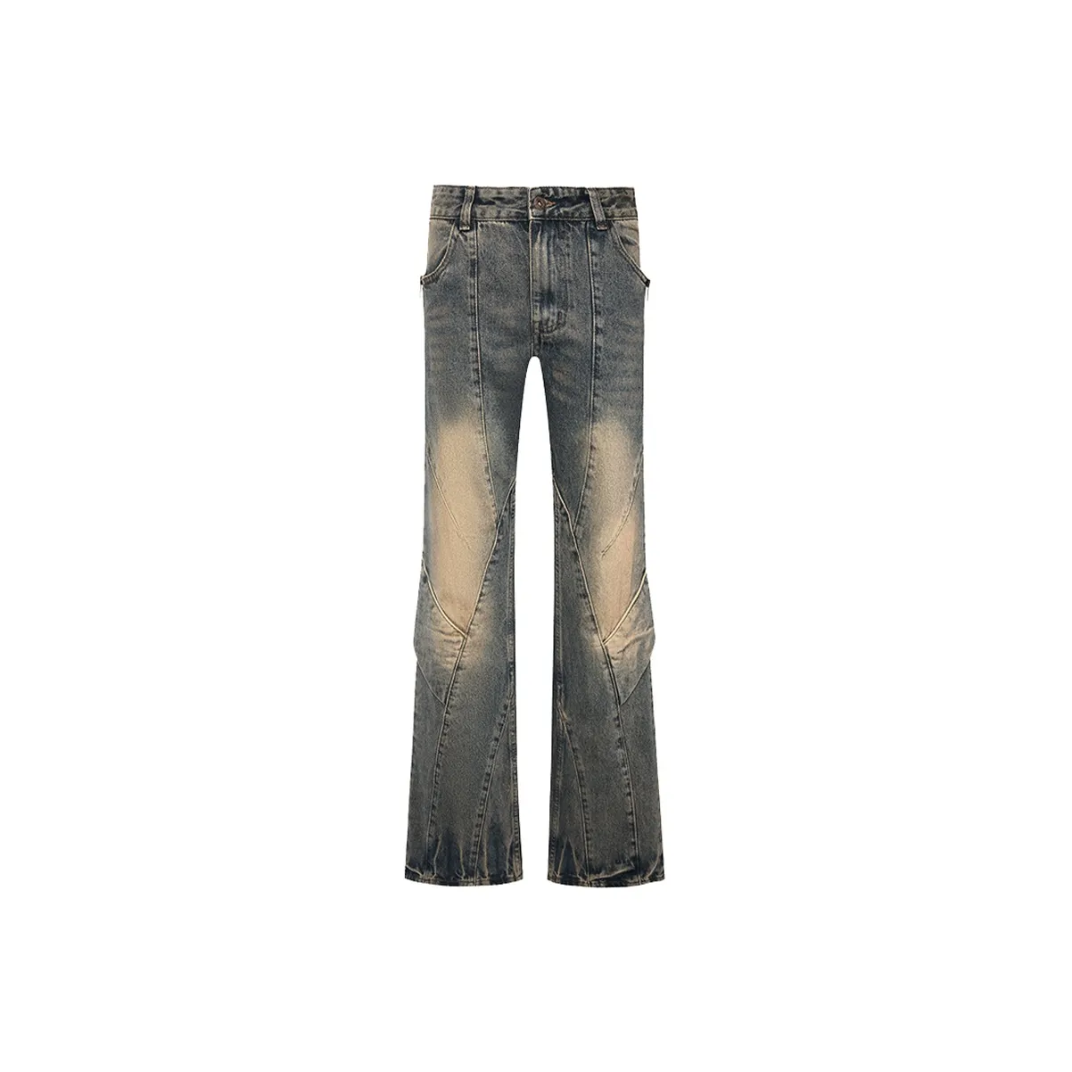 COOLALPACA Bootcut Jeans Unisex Mud Blue
