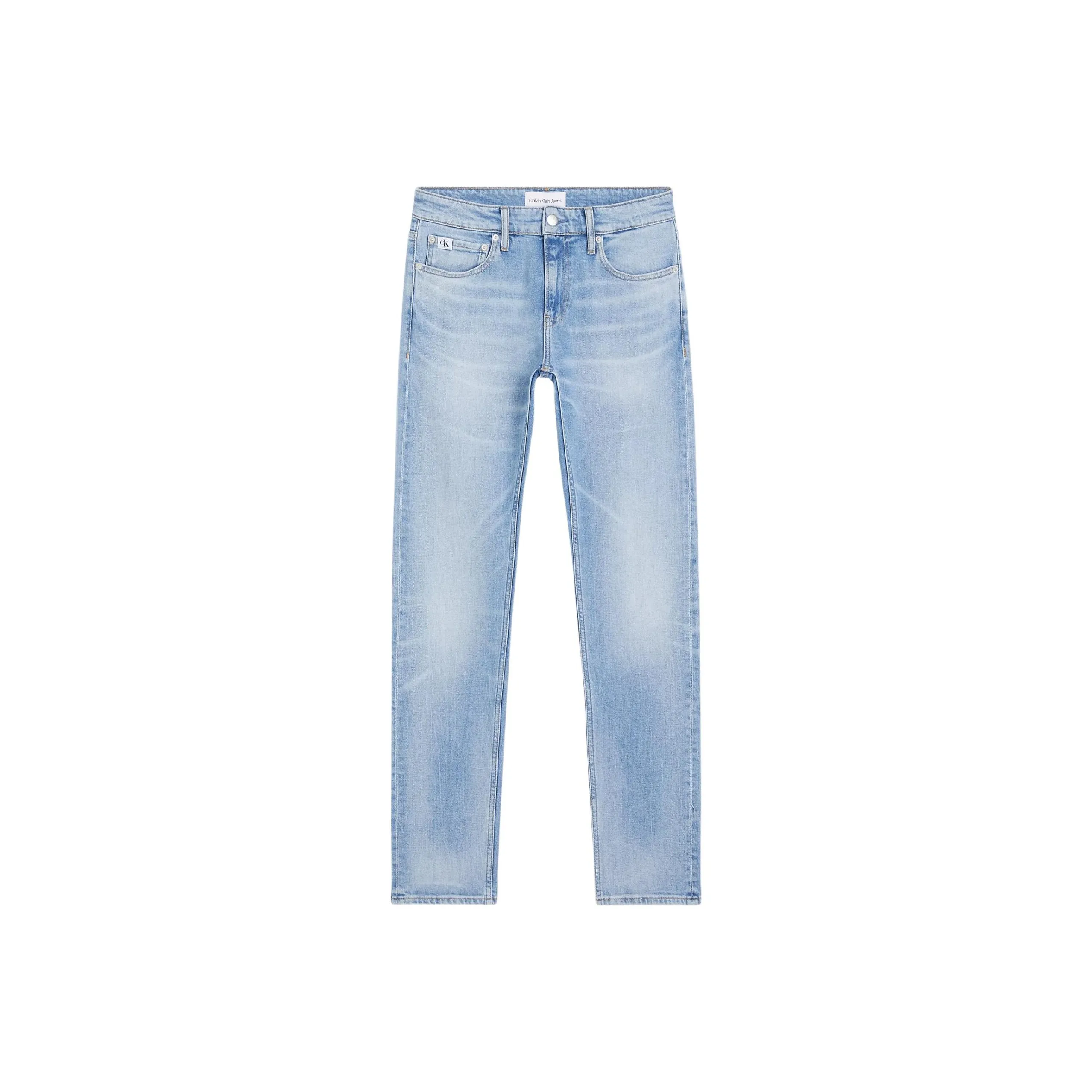 Calvin Klein Джинсы Европейская версия Мужские Светло-синие