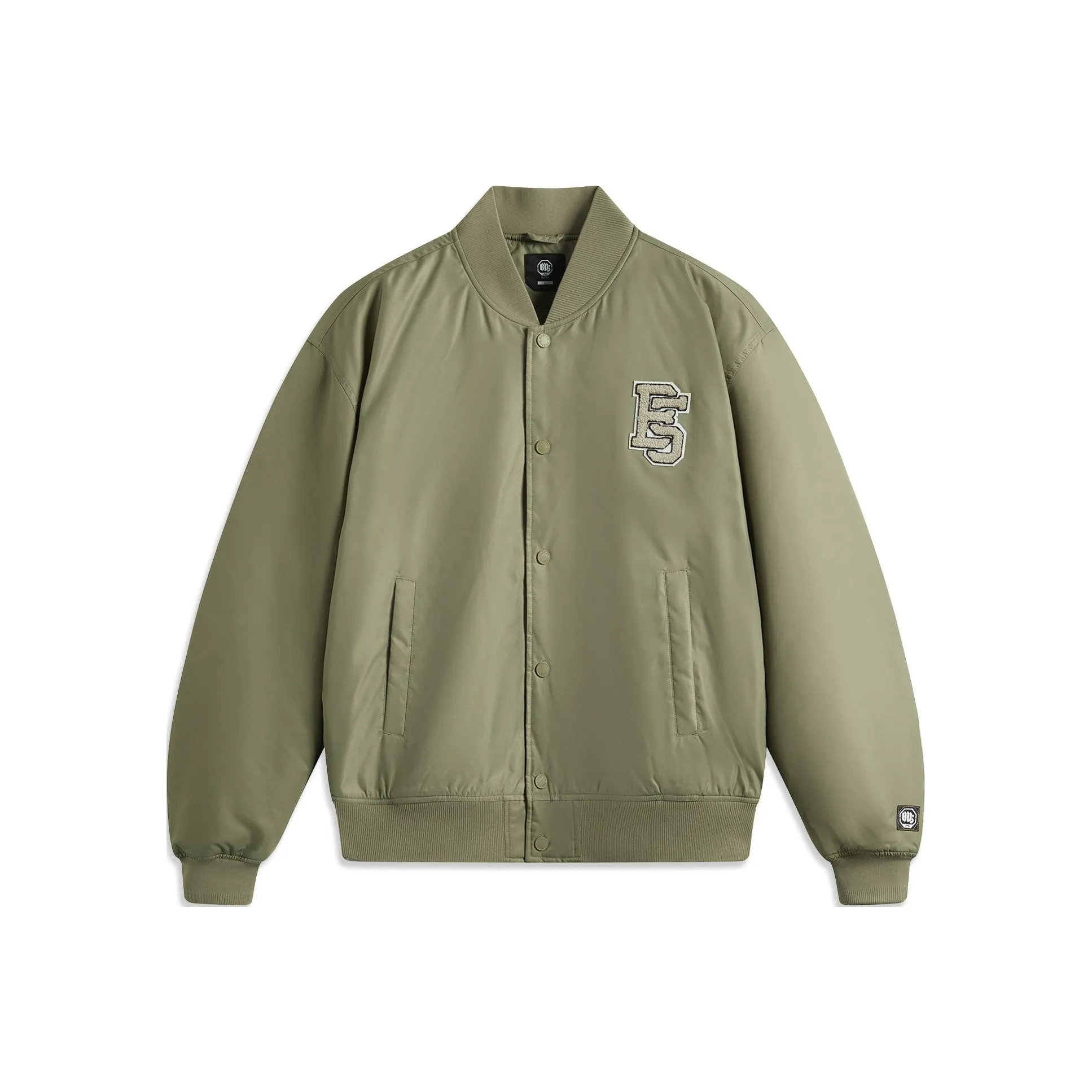 LINING Бейсбольная куртка Мужская Agarwood Зеленая