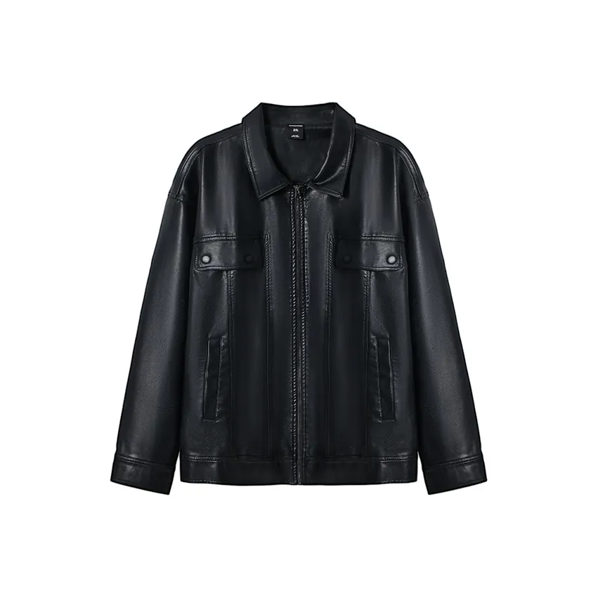 WAYNEXZAVIER Кожа Куртка Мужская