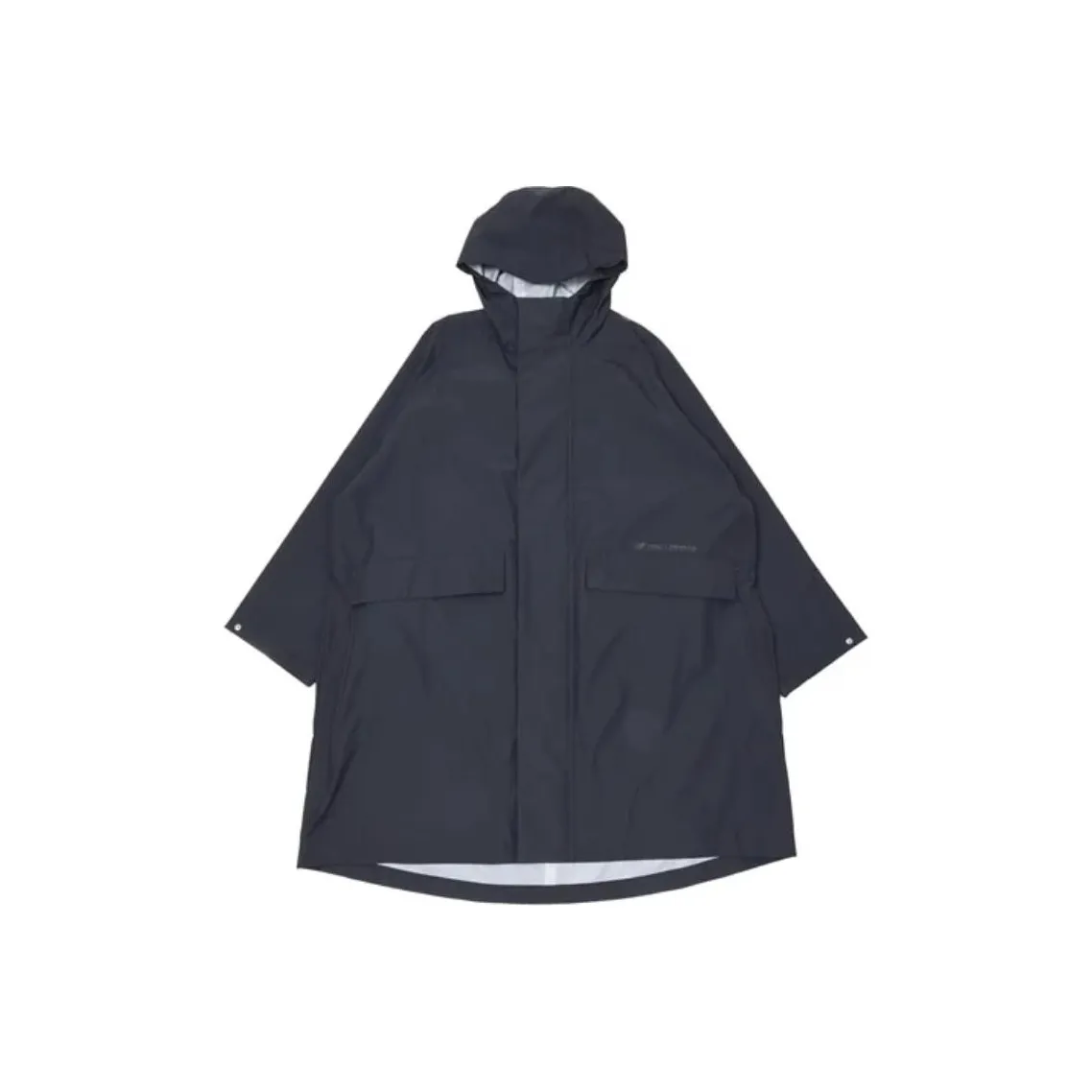 New Balance Met24 Hooded Long Jacket Jackets Coats Men's Marine Blue