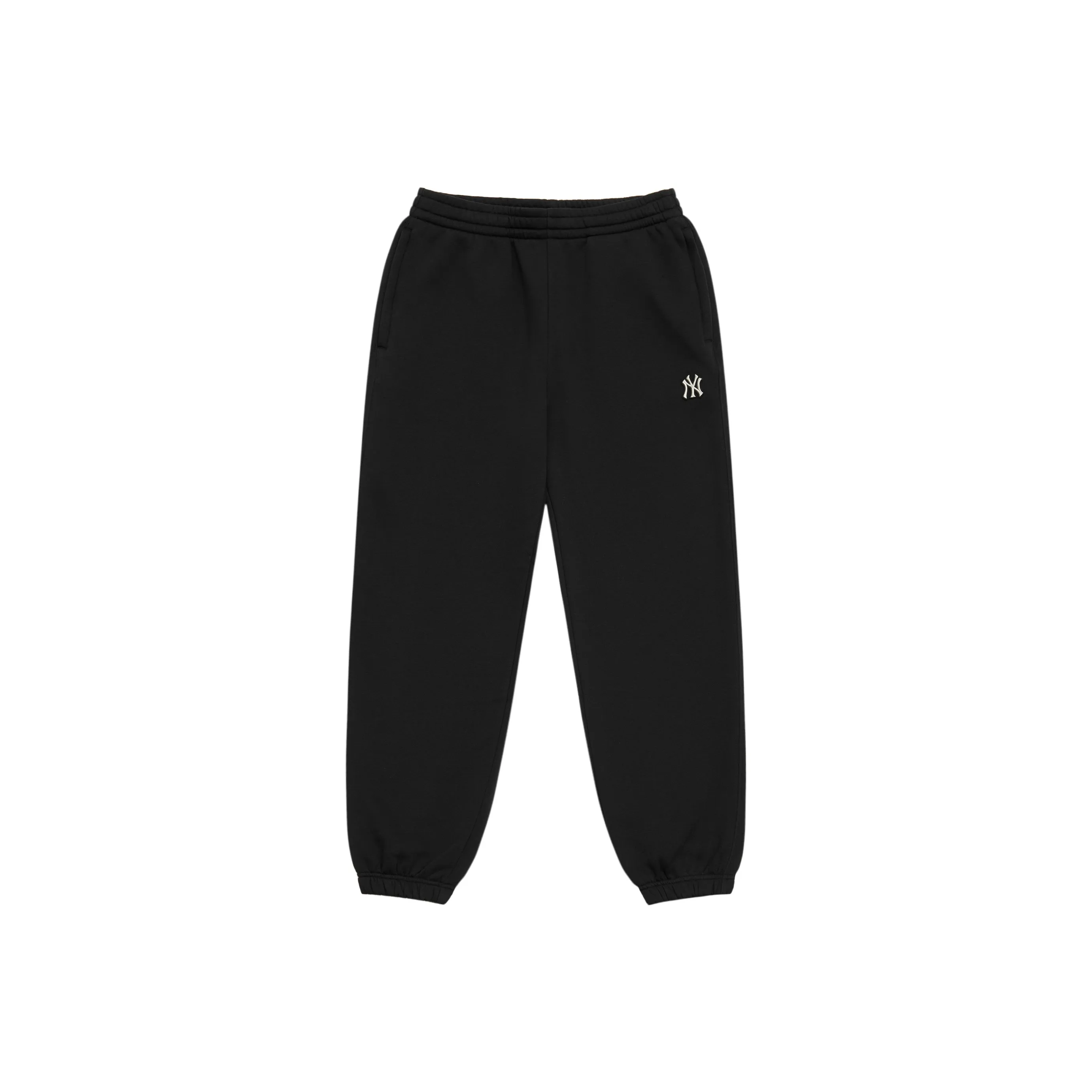 MLB New York Yankees Basic Collection 24FW Knitted Sports Pants Unisex Black