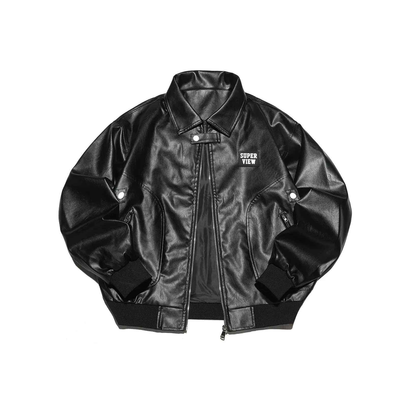 S.view Кожа Куртка Унисекс Черный