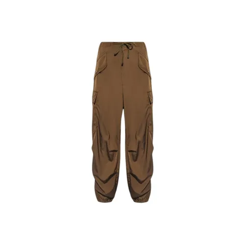 DRIES VAN NOTEN Коричневый Мужские Повседневные Брюки