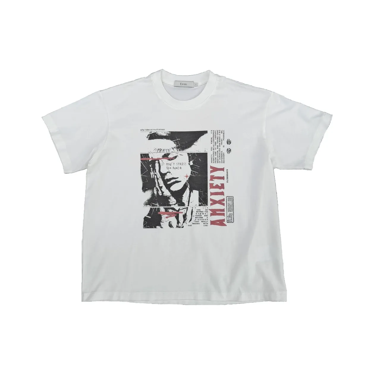 EROLE T Рубашка Унисекс Negative Space