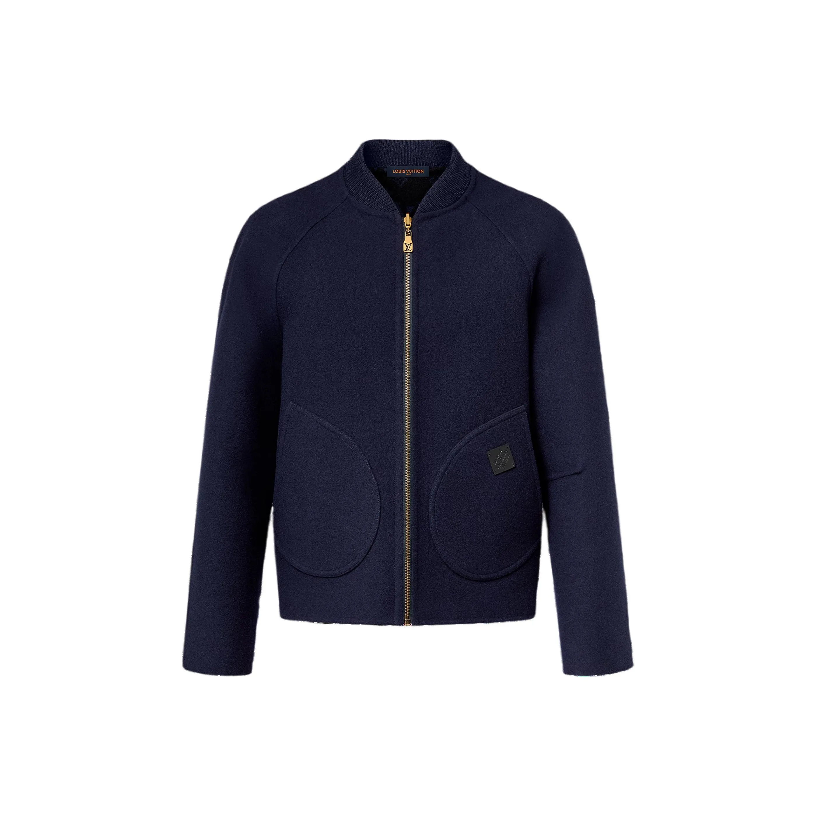 LOUIS VUITTON Double Face Wool Reversible Blouson