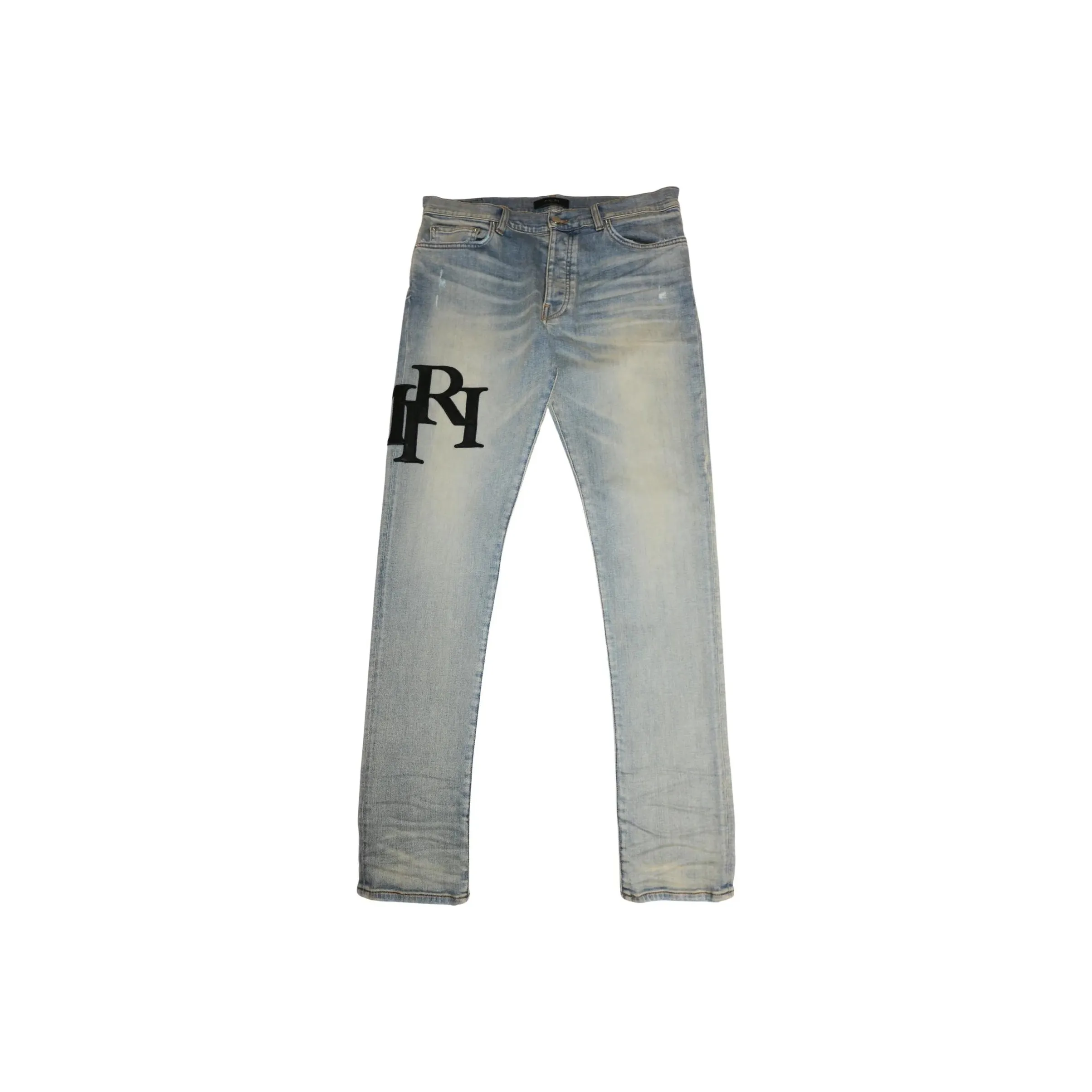AMIRI Staggered Logo Skinny Jean