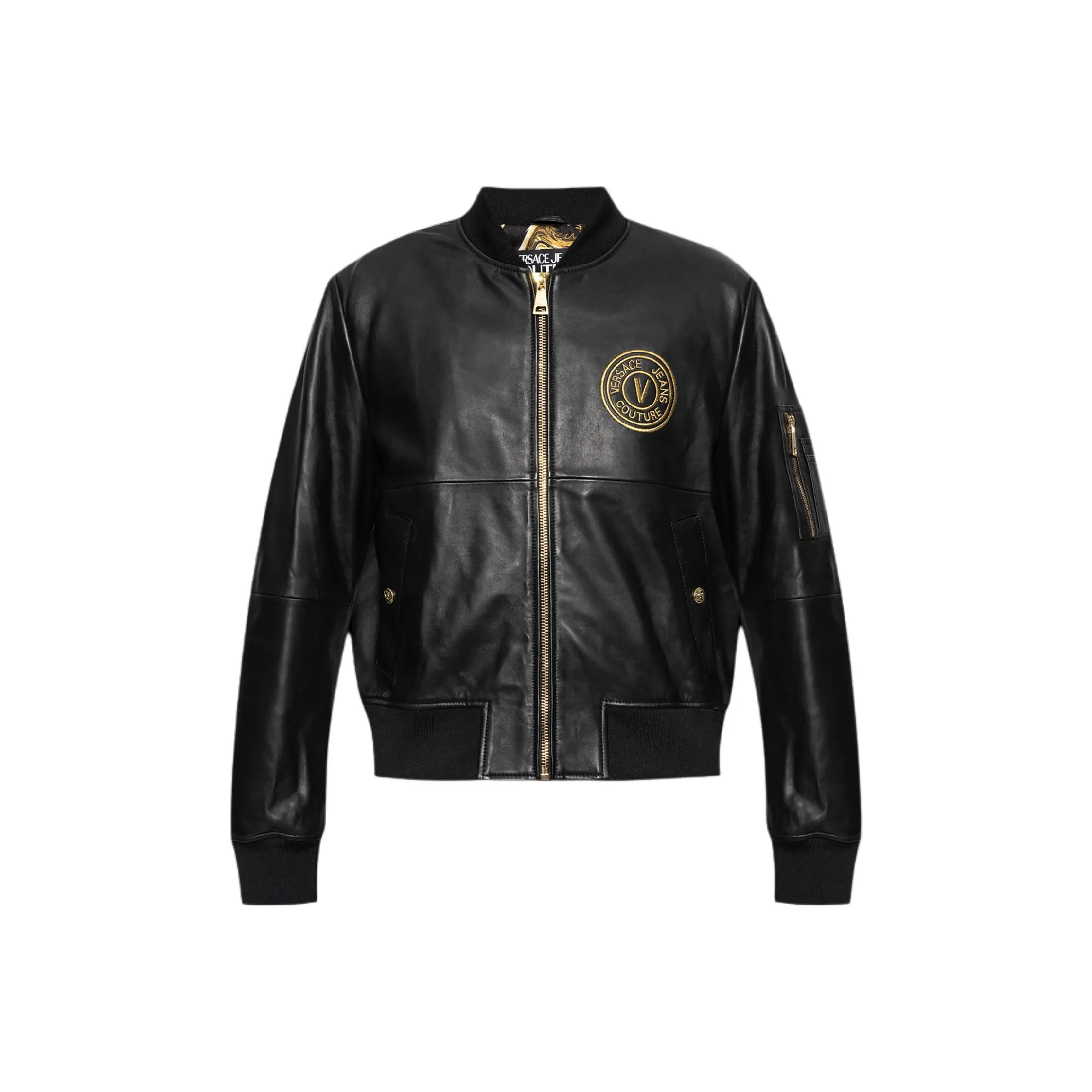 Polo Ralph Lauren Striped Ribbed Crew-Neck Graphic Shirt V Emblem Zipped Bomber Vision jacket
