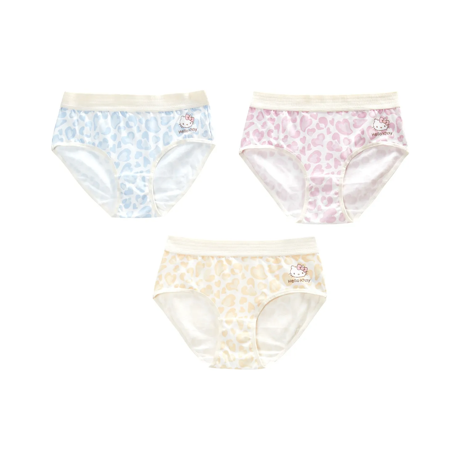 GUKOO x Hello Kitty Sanrio series Трусики-бикини Женские 3 упаковки