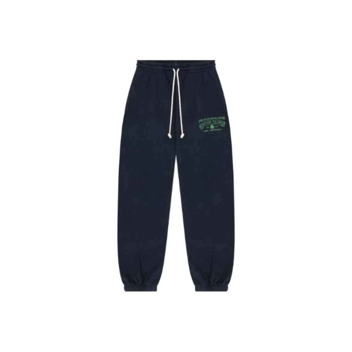 Denim Tears SS24 Knitted Sweatpants Unisex Marine Blue