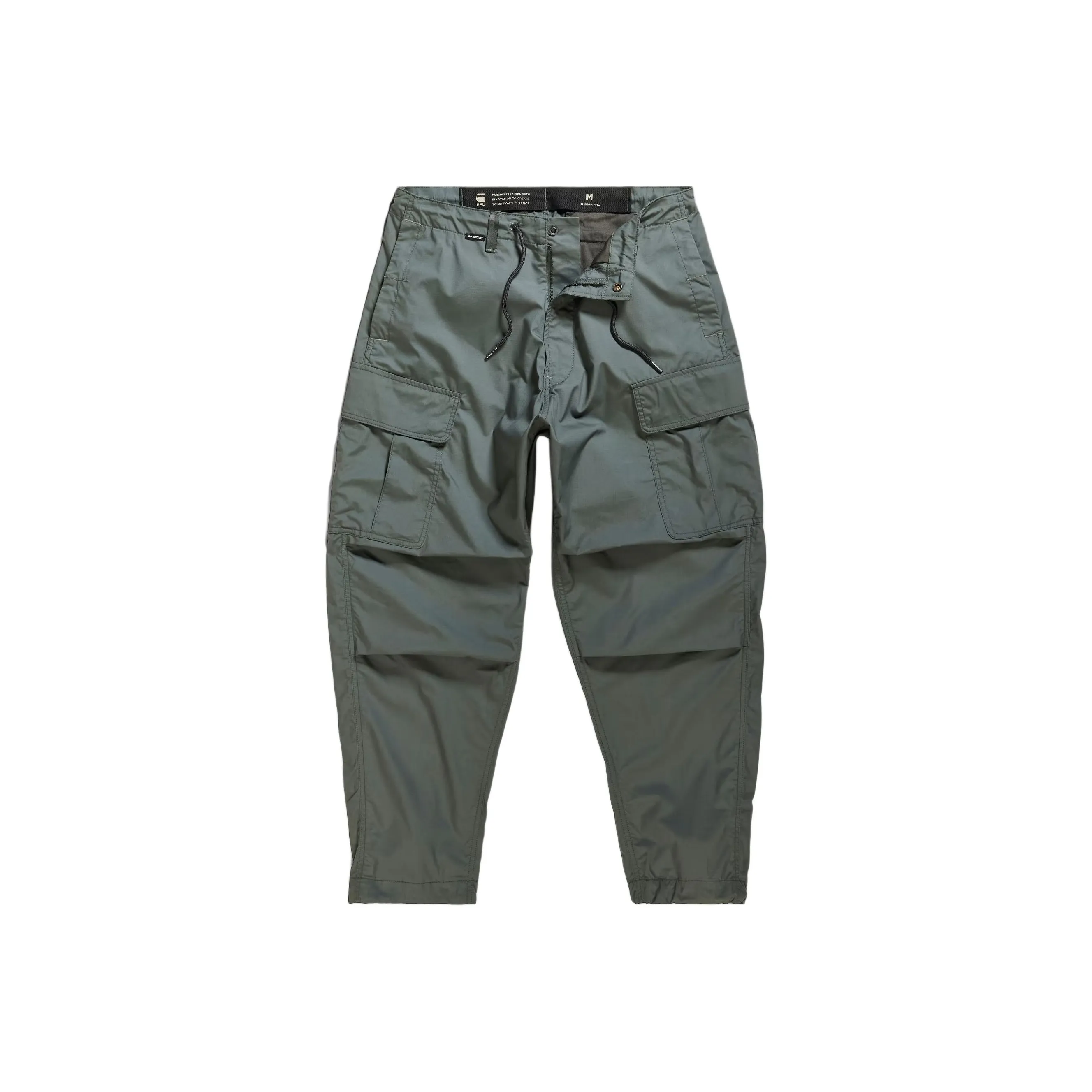 G STAR RAW Cargo paisley-print pants Men's Graphite Gray