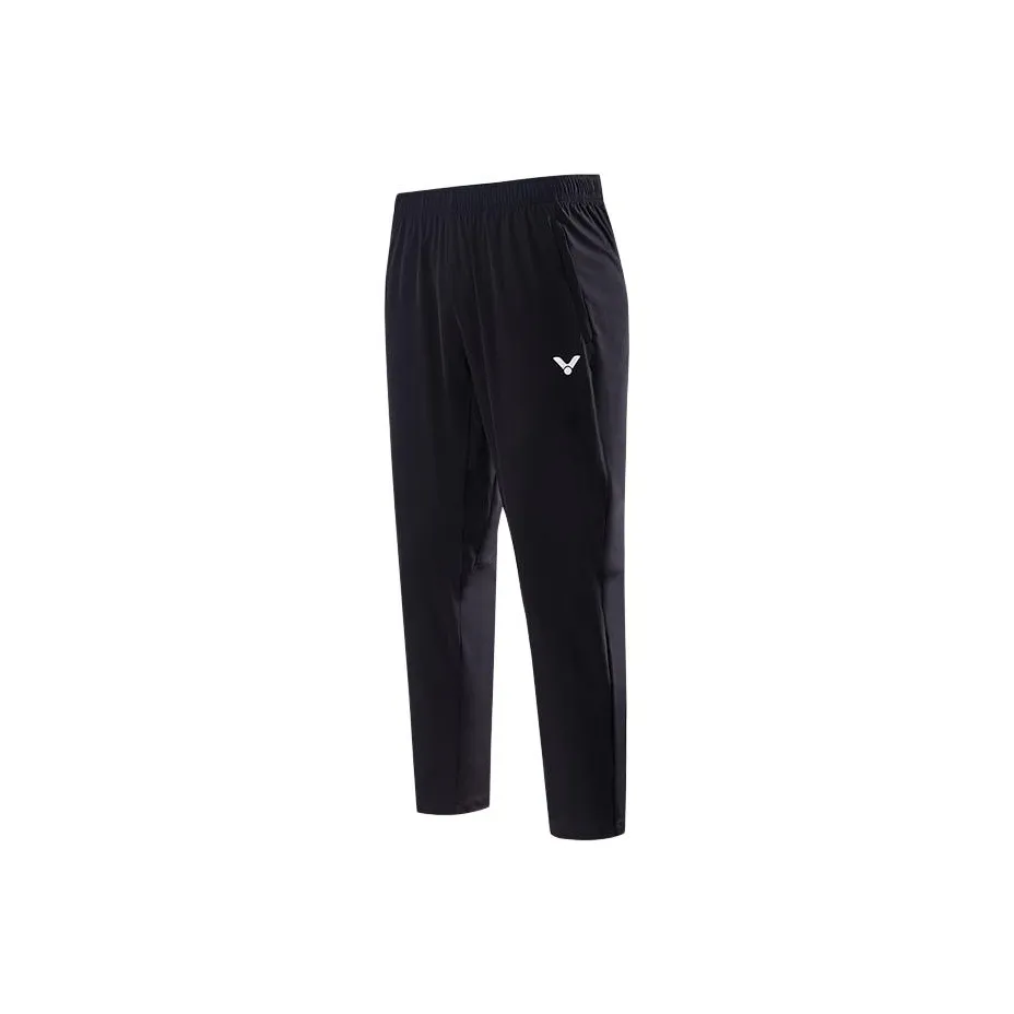 VICTOR Knitted Sweatpants Unisex C Black