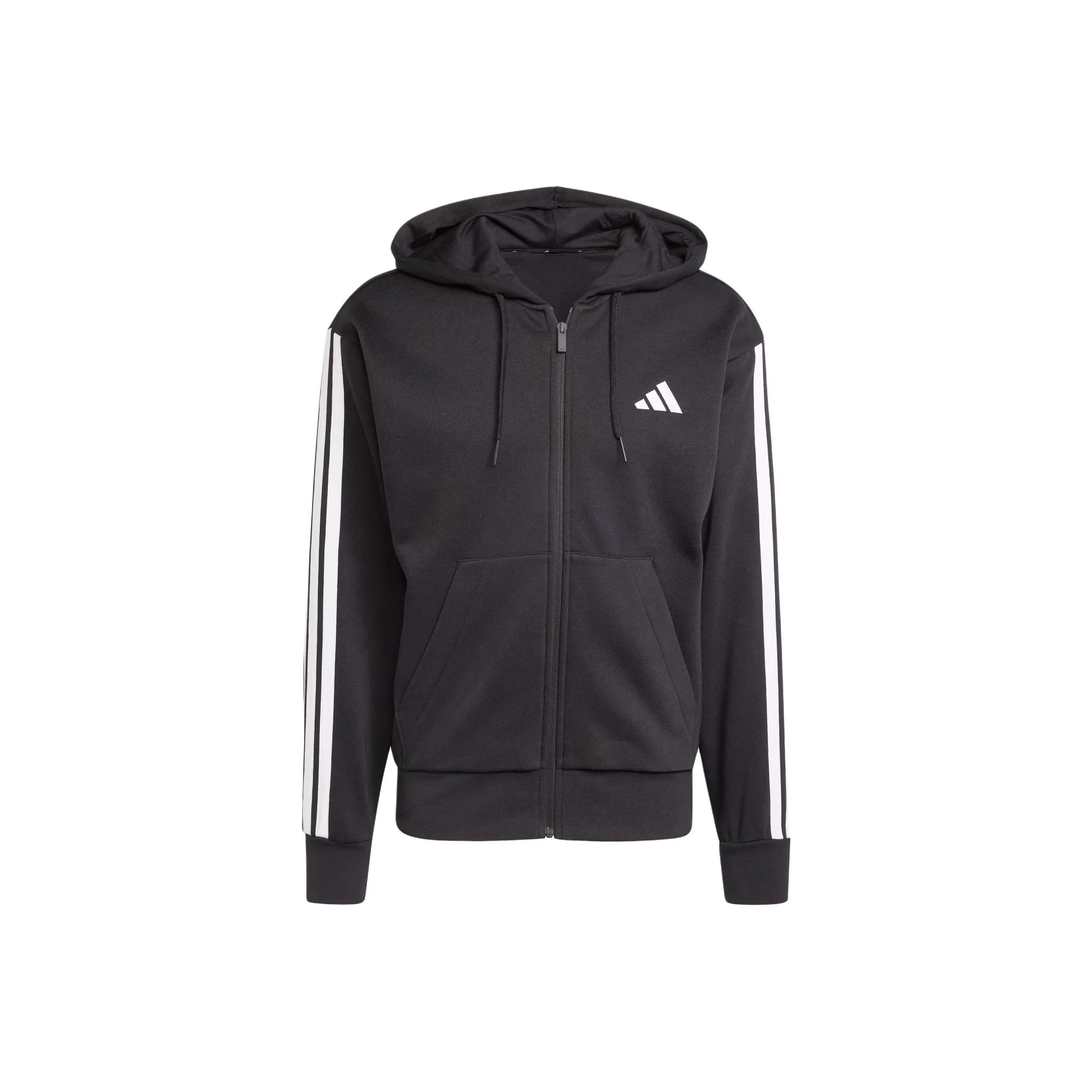 Adidas Free Shipping With AdiClub Essentials 3 Stripes Fleece Hoodie