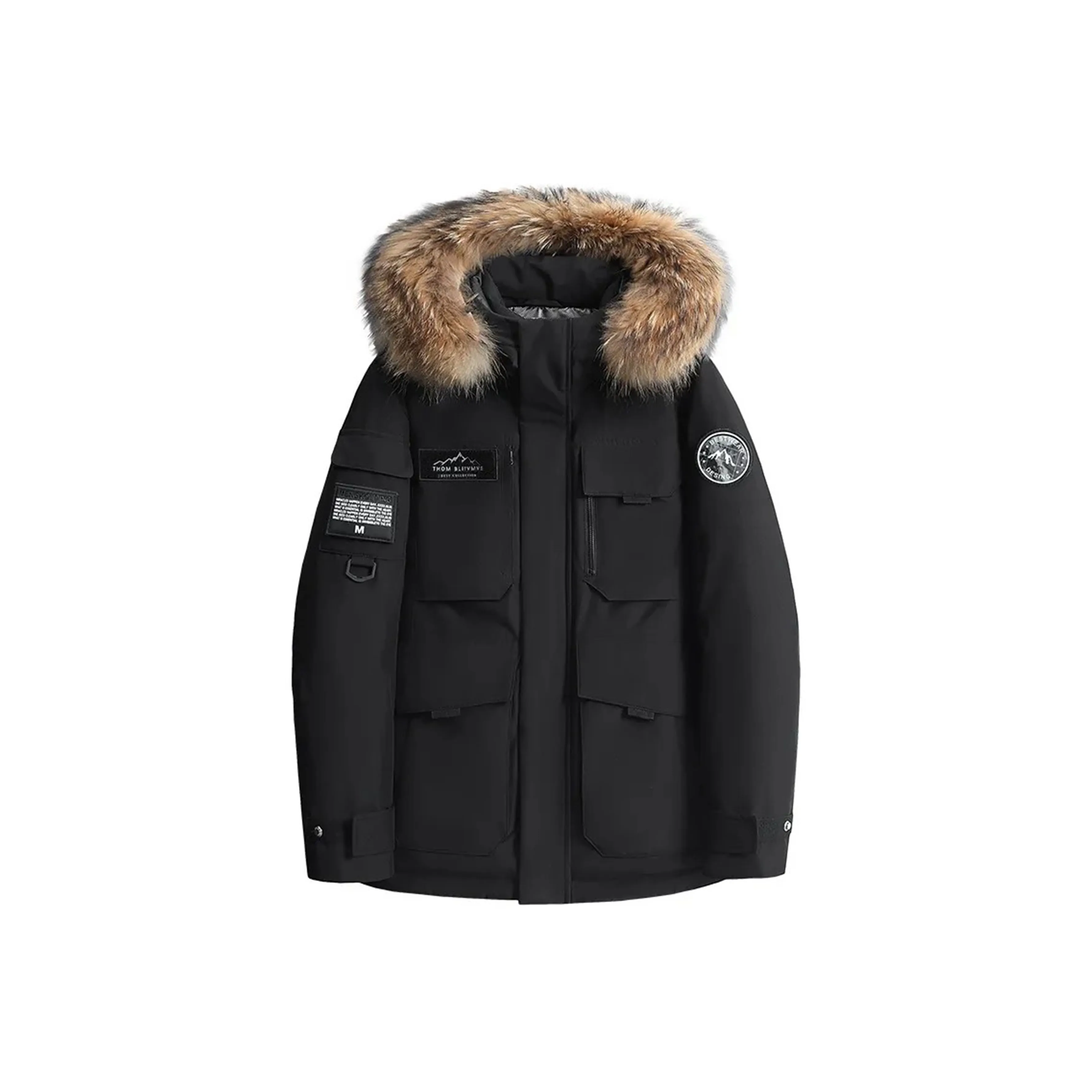 THREEAGAINTHR33 PARKA Пальто Унисекс