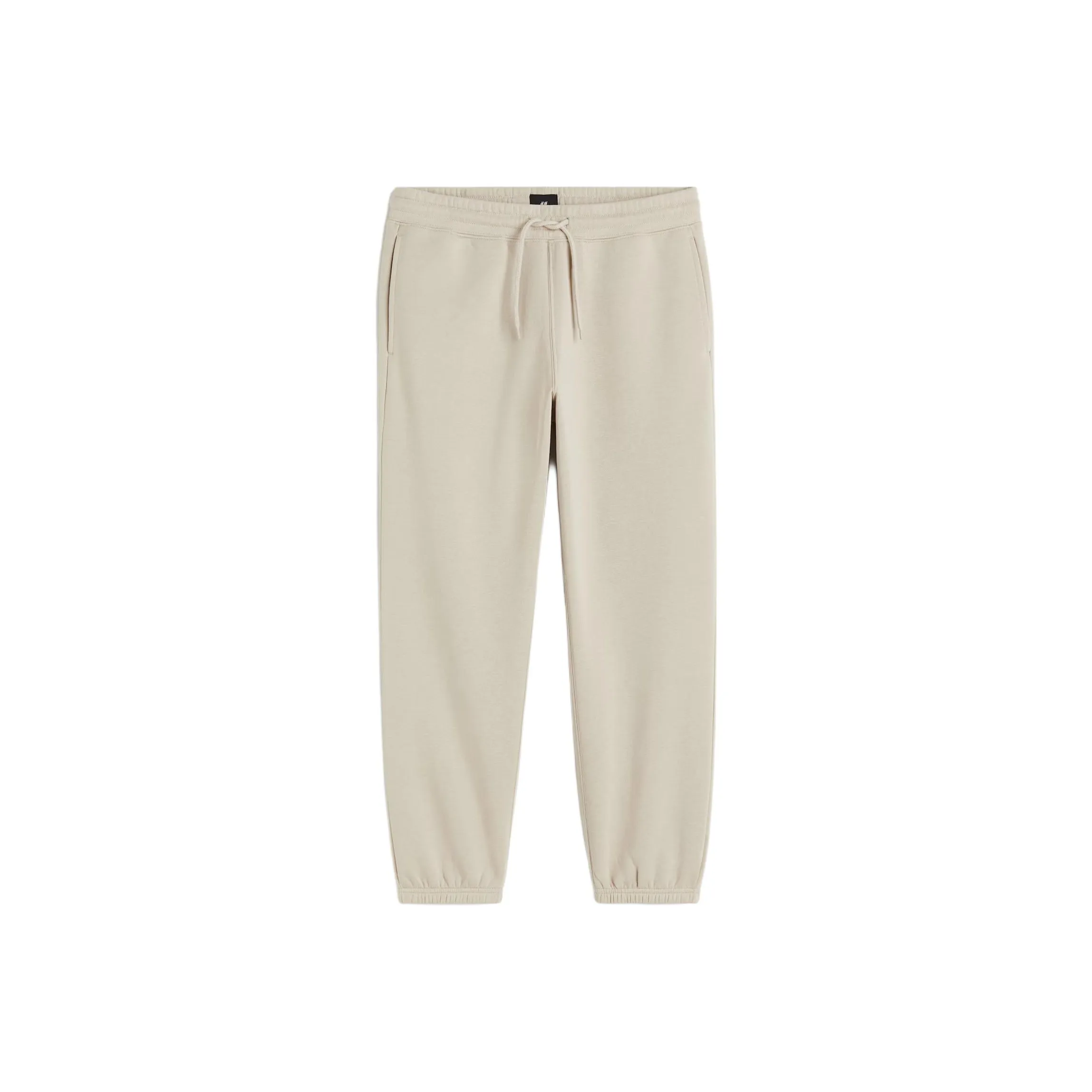 H&M Knitted Sweatpants Men's Beige