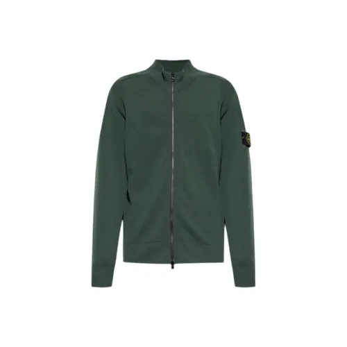 STONE ISLAND Зеленая Мужская Куртка