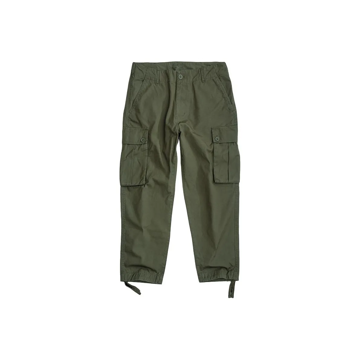 AKCLUB Повседневные брюки Мужские Армейский зеленый